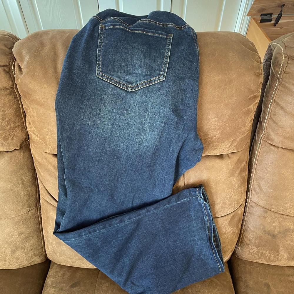 XXL flare maternity jeans